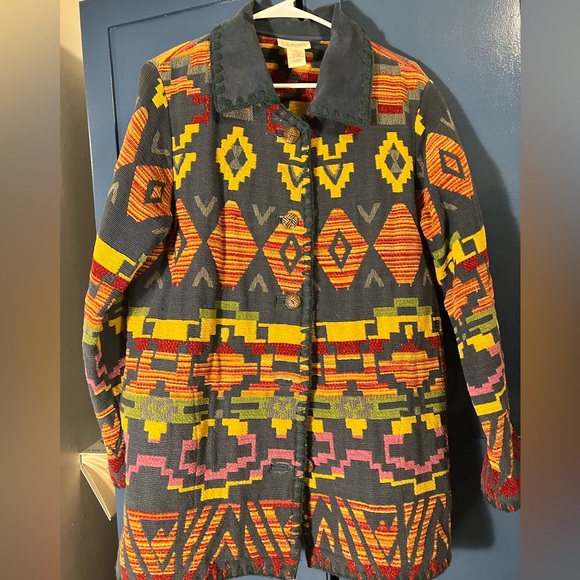 Gorgeous vintage patterned women’s jacket - Picture 1 of 6